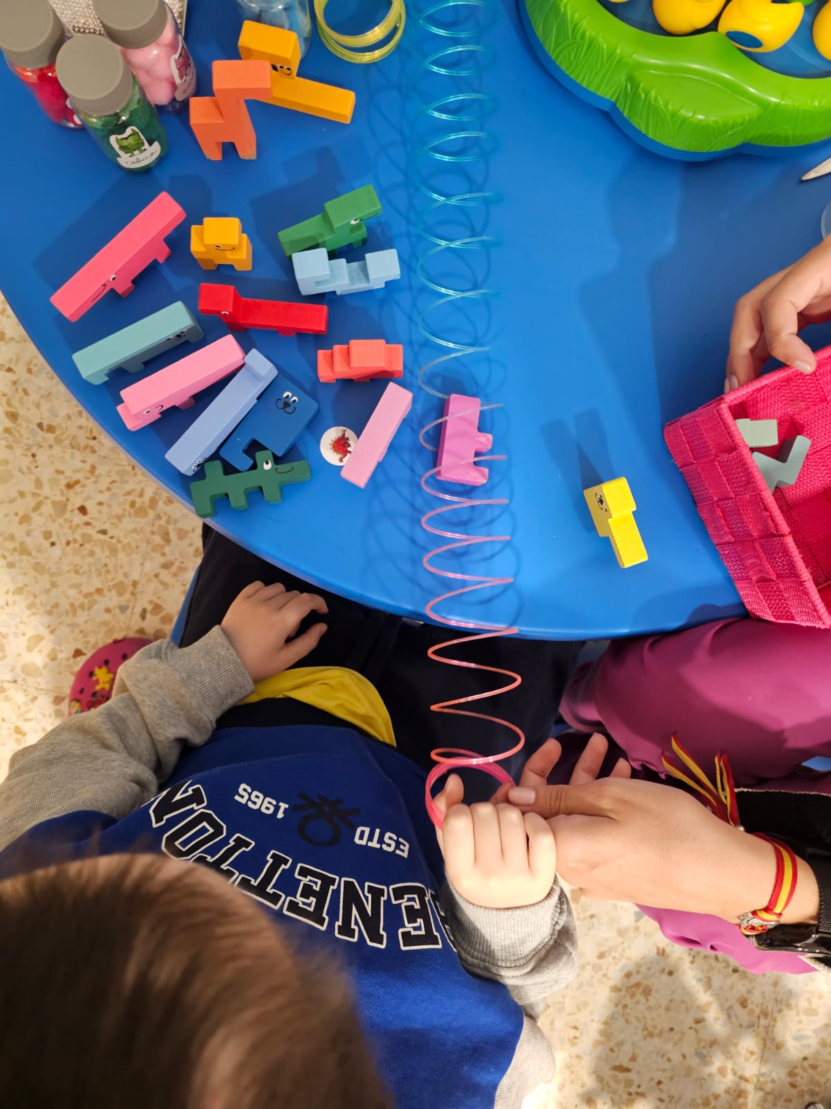 Actividad proyectada en pizarra digital